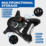 Criuage USA Patent Running Hydration Vest Backpack, Lightweight Chest Pack with 2.0L Water Bladder Bag Daypack for Hiking Running Cycling Race Marathon for Women Men (Black, Standard)