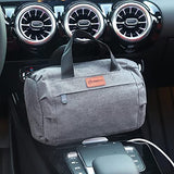 FIREDOG Smell Proof Bag, Dog Tested Smell Proof Case Big Smell Proof Pouch for Travel Storage 9x4x5 Inch (Grey)
