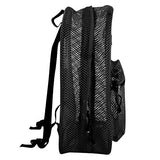 Summit Ridge Mesh Backpacks for Kids, Adults, School, Beach, and Travel, Colorful Transparent Mesh Backpacks with Padded Straps