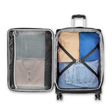 American Tourister 4 KIX 3.0 Checked-Large 28-Inch Spinner (Black)