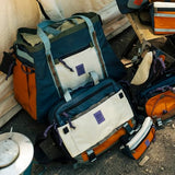 Topo Designs Mountain Cross Bag, Functional + Flexible Briefcase, Removable Shoulder Strap, Fair Trade (Neutral/Black)