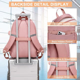 LIBENED School Backpack for Teen Girls & College Women, Water-Resistant Ergonomic 15.6 inch Laptop Bookbag, Cute Aesthetic Middle & High School Travel Backpack