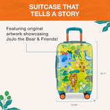 Traveler's Choice Kids JoJo the Bear's Travel Adventure, Jungle, 20-Inch Carry-On