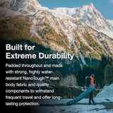 Osprey Mountain Bound Ski & Snowboard Boot Bag - Backpack with AirScape™ Technology and Padded Structure - Premium Winter Luggage with Shoe Changing Mat, Black