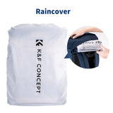 K&F CONCEPT Camera Backpacks for Photographers Travel Bag for Tripod Camera Lence Accessory with laptop compartment and Rain Cover Waterproof Multi-Functional Camera Bags for Dslr Cameras Black