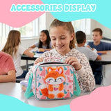 Meetbelify Kids School Backpacks for Girls Backpack with Lunch Bag for Elmentary Students Kids Travel Bookbag for Girls Age 6-12