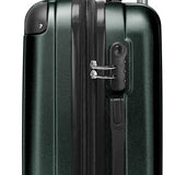 World Traveler Kemyer Quest 29-Inch Hardside Lightweight Expandable Spinner Suitcase Luggage - British Green