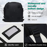 SEMSTY Ski Boot Bag, 55L Waterproof Snowboard & Ski Boots Travel Backpack for Boots, Helmet, Goggles, Gloves & Accessories
