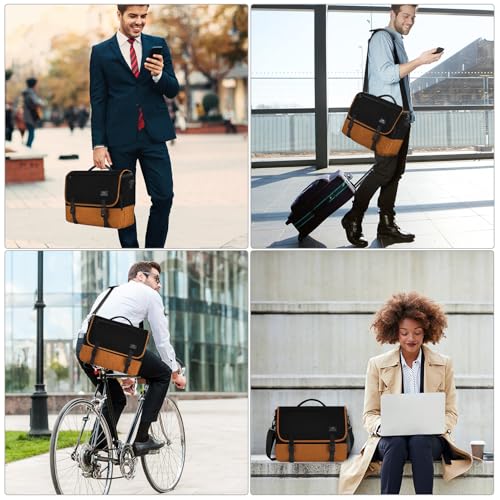 MATEIN Messenger Bag for School, 15.6 inch Mens Satchel Bag for College