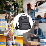 WITZMAN Small Mens Crossbody Bag Nylon Messenger Bag