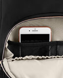 Skip Hop Diaper Bag Backpack: Enviluxe Multi-Function Baby Travel Bag with Changing Pad and Stroller Straps, Eco Friendly, Black