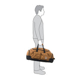 Carhartt 40L Utility Duffel, Heavy-Duty Bag for Jobsite, Gym, & Travel, Carhartt Brown, 40L