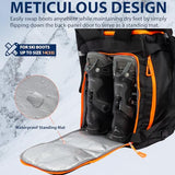 onedayHI Ski Boot Bag, 70L Snowboard Boot Backpack, Waterproof Ski Boot Bag Backpack, Ski & Snowboard Boots Travel Backpack for Ski Helmets, Goggles, Gloves, Apparel & Accessories for Adults & Youth