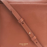 Cole Haan Women's Handbag - Emily Leather Crossbody Bag, Dark Cuoio