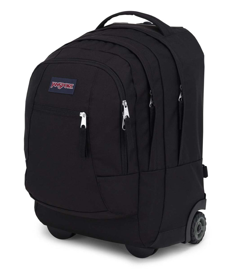 JANSPORT Driver 8 Wheeled Luggage, Black (Black)