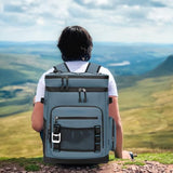 Hulongo 48Cans Cooler Backpack, Waterproof Insulated Backpack Cooler for Men & Women, Leakproof, Blue