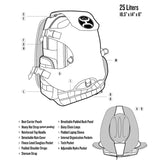 Hooey Mule Boot Carrying Backpack