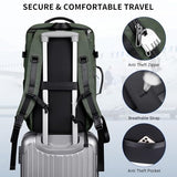 WITZMAN Travel Backpack for Men Fits 16 inch Luggage Bag USB Charging Port
