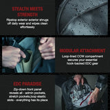 Vertx Urban Ghost Tactical Backpack (20L) – Durable Ripstop CCW Carry Pack with Rapid Access Tab, Lockable Zippers, Shock Cord - One Size