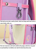 Milworld ransel randoseru pink backpack automatic school bag candy girls series PU leather send gift