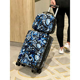 World Traveler Hardside 2-Piece Carry-On Spinner Luggage Set - Paisley