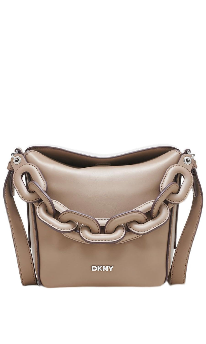 DKNY Women's Handbags Hobo,shitake,1 size