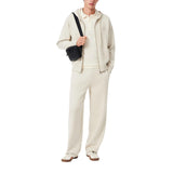 Lacoste Embossed Monogram Shoulder Bag, Black, One Size