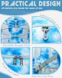 BLUEFAIRY Middle High School Backpack for Boys Girls Large Bookbag with Laptop Compartment Back to School Book Bags for Teens Teenagers Mochilas Escolares para Niños Niñas (Sky Blue/Gray, Tie-Dye)