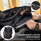 WITZMAN Travel Backpack for Men 40L Large Carry-on Airline Approved