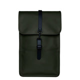 RAINS Backpack for Women and Men - Fits 15" Laptop - Water Resistant Rucksack - (Green, One Size)