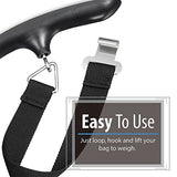 Fosmon Digital Luggage Scale, 110lbs Suitcase Baggage Scale, 1 Pack Silver