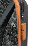 World Traveler Garland Lightweight Hardside 20-Inch Carry-On Expandable Spinner Luggage with TSA Lock & USB Port - Black