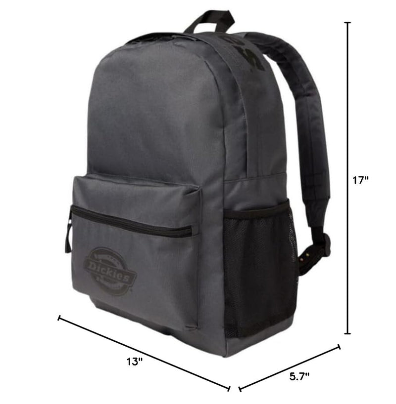 Dickies Logo Backpack, CHARCOAL, AL