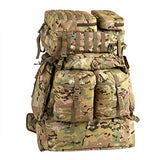 MT FILBE 100L+ Modular Tactical Backpack System Military Rucksack with External ABS Frame, Detachable Assault Pack & Hydration Carrier, Multi-Mission MOLLE Gear for Trekking, Hunting