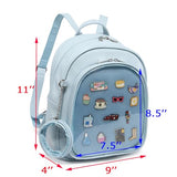 Aesthetic Kawaii Ita Backpack Pin Display Cute Purse For Anime Pins