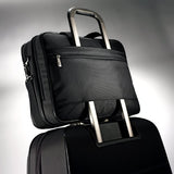 Samsonite Classic Multi Gusset Toploader Briefcase, Black, Triple Gusset 15.6-Inch