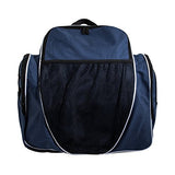 Champion Sports 600 Denier® Deluxe Top Loading All Purpose Backpack with Inner & Outer Pockets - Adjustable Straps & Carry Handle - 19"Lx18"Wx10"H - Navy