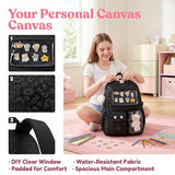 Jumpopack Backpack for Girls School Backpack for Kids Girls Backpack with Lunch Box,Kid Bookbag School Bag for Elementary,Leopard Ita Bag