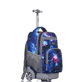 Tilami Rolling Backpack 18 inch Boys and Girls Laptop Backpack