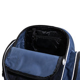Champion Sports 600 Denier® Deluxe Top Loading All Purpose Backpack with Inner & Outer Pockets - Adjustable Straps & Carry Handle - 19"Lx18"Wx10"H - Navy