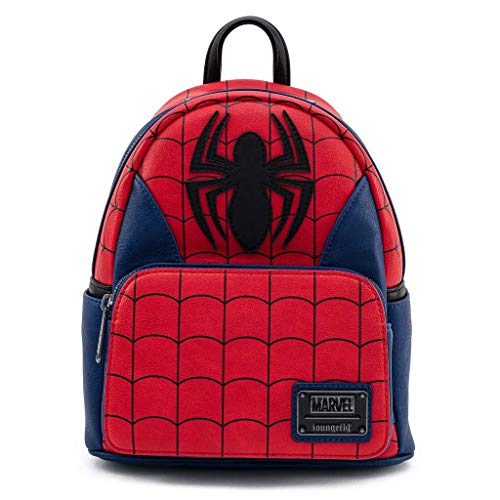 Loungefly Marvel Spider Man Classic Cosplay Womens Double Strap Shoulder Bag Purse | Backpacks4Less