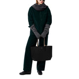 Lacoste Women's Anna Large Reversible Tote Bag, Tuareg/Grey Chinecalla, One Size