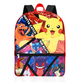 Pokemon Backpack Set for Boys - Bundle with 16" Pikachu Backpack, Snack Bag, Water Bottle, Pencil Case, More | Pokemon School Bag for Kids