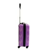 Fast Forward Disney Princess 20 inch luggage Hard-Sided Rolling Spinners Carry-On Tween Travel Trolley Suitcase for Kids With Wheels