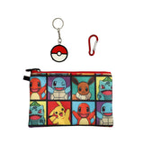 Pokemon 5 Piece Backpack Set Supply Case Key Chain Pendant Kids School Travel Backpack Set 16"