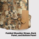 Topo Designs Dash Pack, Lightweight Laptop Backpack, 100% Recycled Materials, Fair Wear + WRAP Certified, 17L (Camo)