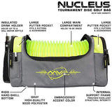 MVP Disc Sports Nucleus Tournament Disc Golf Bag (Lime)