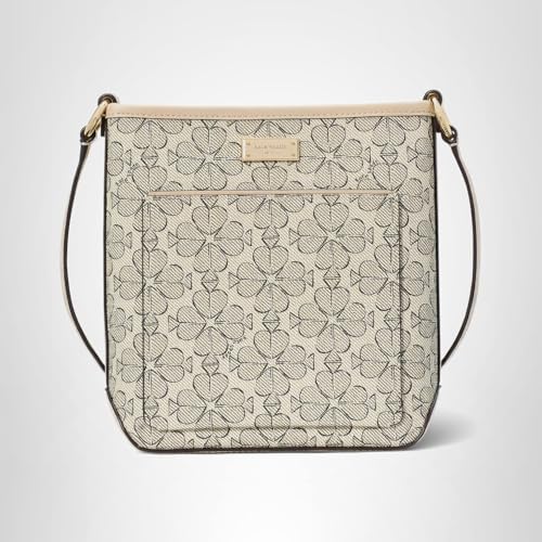 kate spade new york Spade Flower Coated Canvas Small Swingpack, Neutral Multi