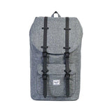 Herschel Little America Laptop Backpack, Raven Crosshatch/Black, Classic 25.0L