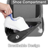 YOREPEK Soccer Backpack, Soccer Bag with Ball Holder and Shoe Compartment